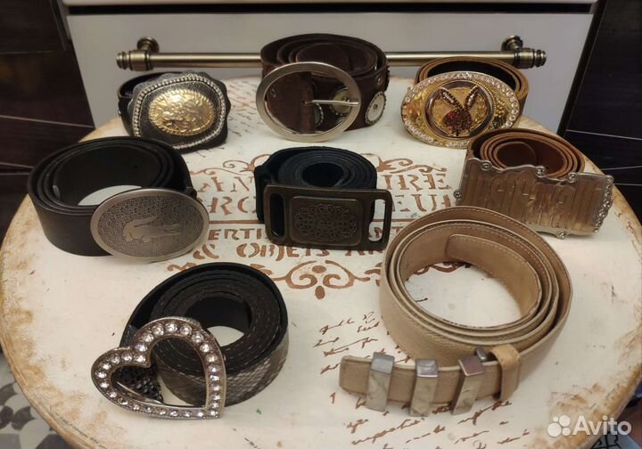 Ремень из натуральной кожи в ассортименте