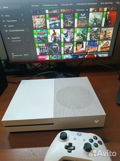 Xbox one s 1tb с дисководом