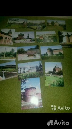 Коллекция открыток городов СССР (500шт)
