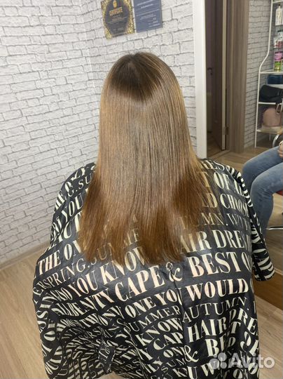 Кератиновое выпрямление волос и ботокс