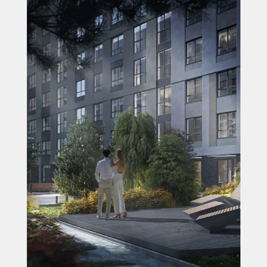 2-к. квартира, 56,9 м², 9/12 эт.