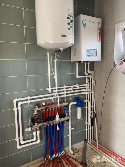 Водопровод канализация отопление