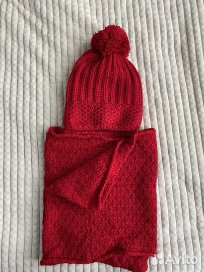 Шапка зимняя женская и снуд