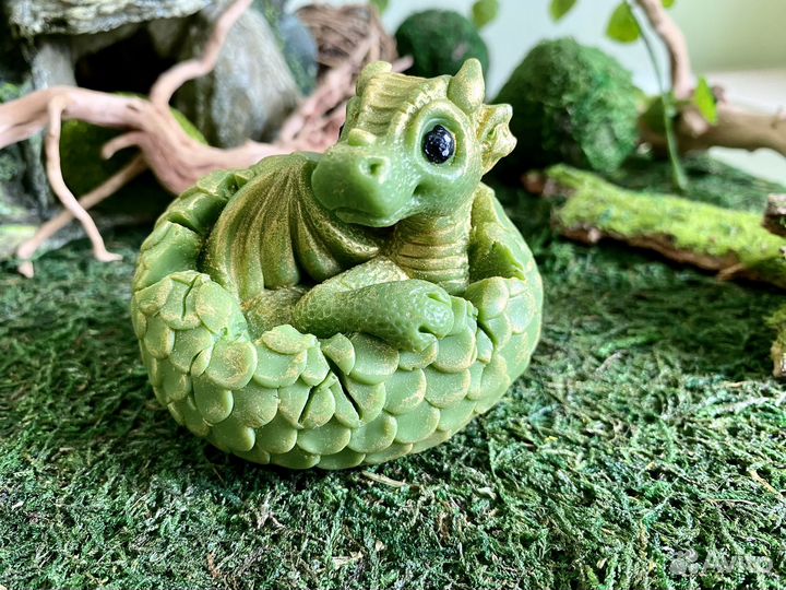 Мыло ручной работы дракон