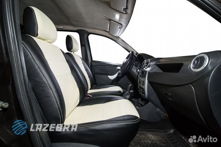 Чехлы из экокожи для Renault Logan