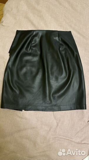 Кожаная юбка