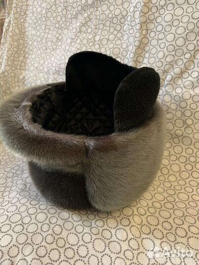 Шапка мужская из нерпы