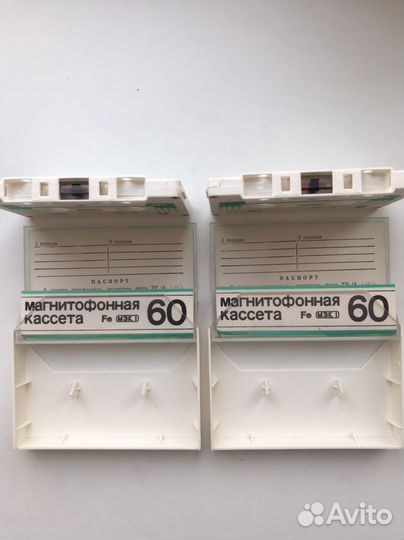 Аудиокассеты мк-60 новые
