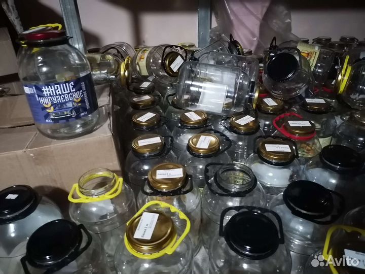 Банки стеклянные 3 литра