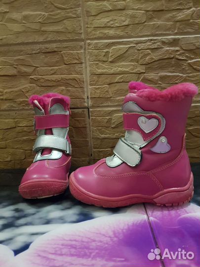 Сапожки детские, для девочек