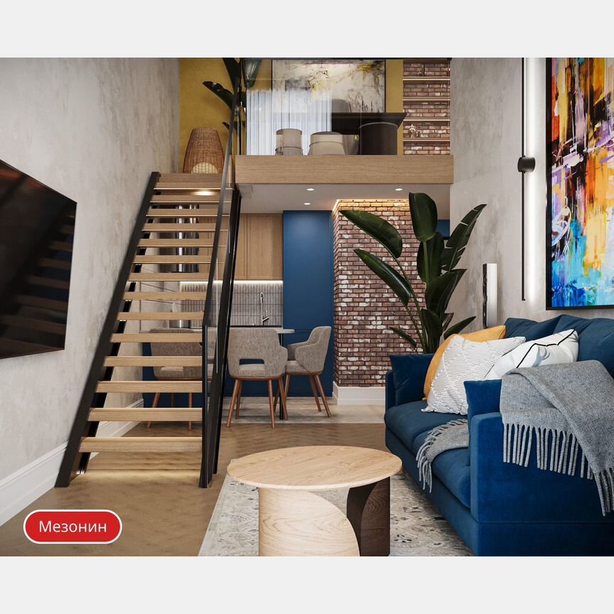 Квартира-студия, 24 м², 1/12 эт.
