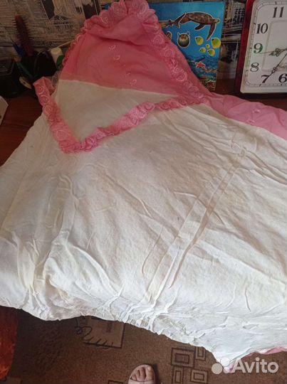 Одеяло уголок на выписку