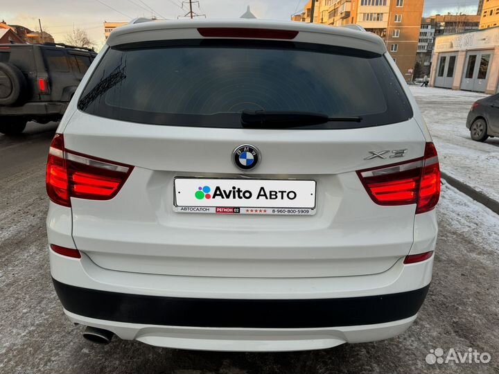 BMW X3 2.0 AT, 2013, 164 191 км