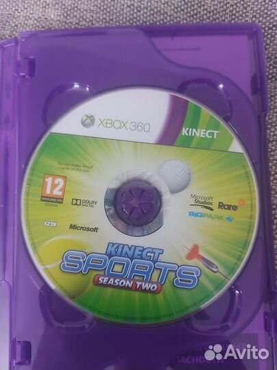 Kinect для xbox 360+диски