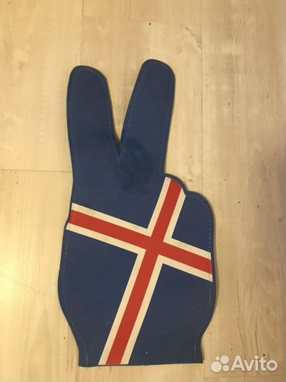 Перчатка болельщика Исландия