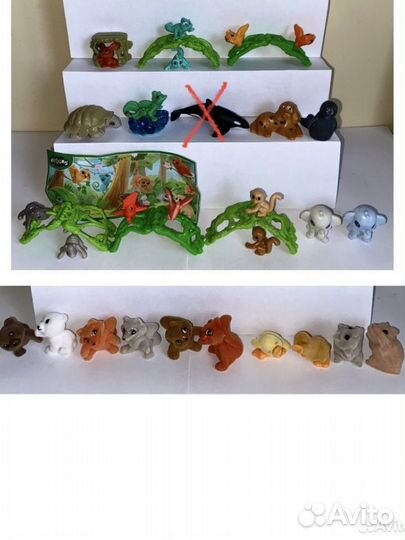 Киндер Натунс и другие животные. Игрушки