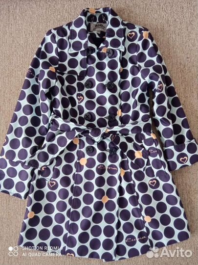 Плащ для девочки 128 размер