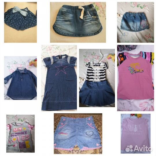 Продам вещи для девочки пакетом