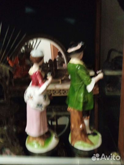 Статуэтки пара фарфор Европа