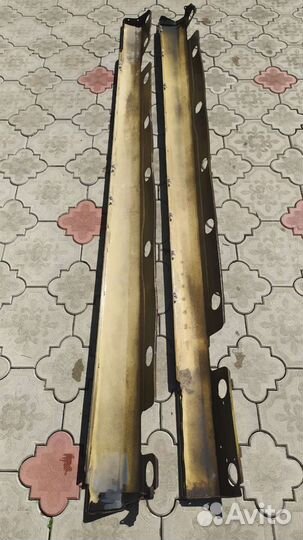 Пороги, накладки на пороги Мерседес w221 оригинал