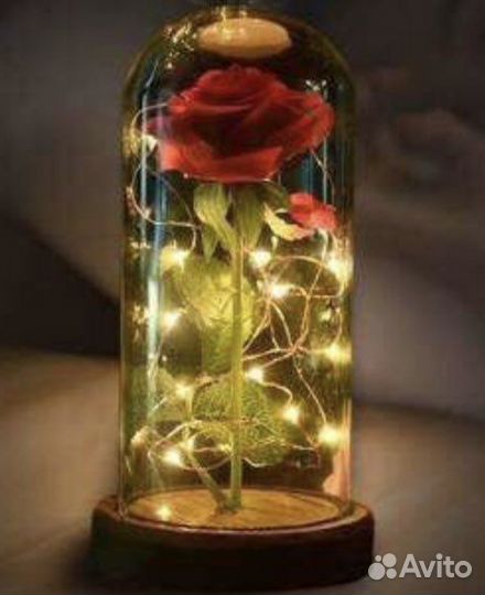 Подарок роза в колбе