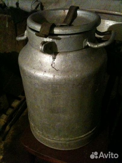 Фляга алюминиевая бу 40л