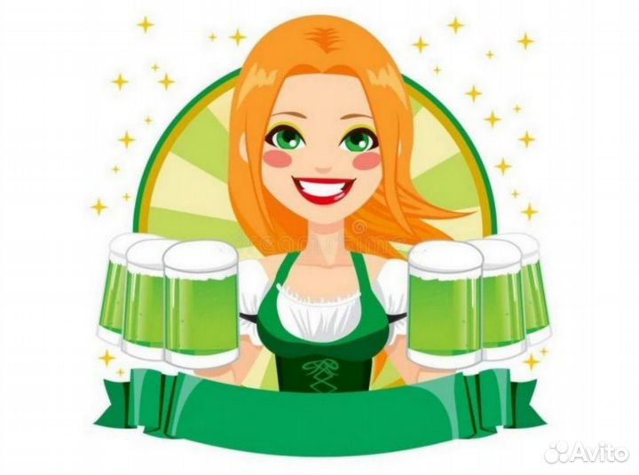 Продавец в магазин разливного пива