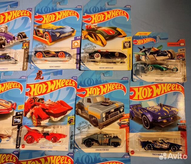 Модельки Hot wheels 2019-2023