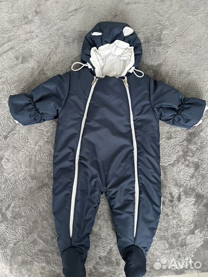 Комбинезон демисезонный для новорожденных 62-68