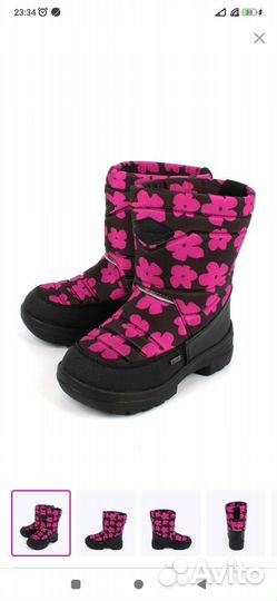 Сапоги зимние (ботинки) для девочки 28р