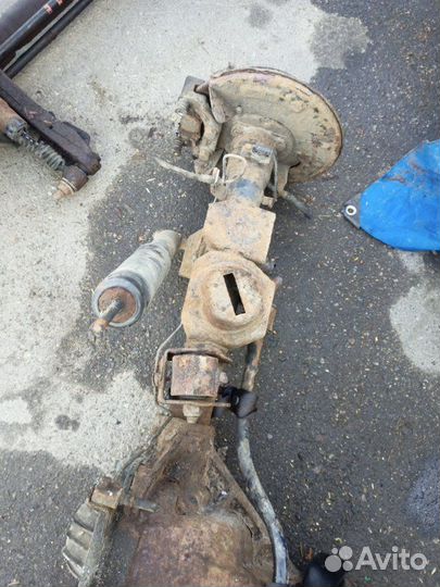 Задний мост Ssangyong Rexton внедорожник D27DT