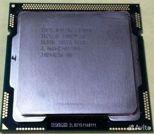 Процессор intel I3 540+(3.06Gz) soc1156