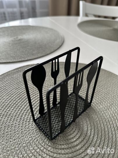 Салфетница металлическая