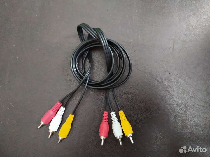 Кабель тюльпан для тв и аудио