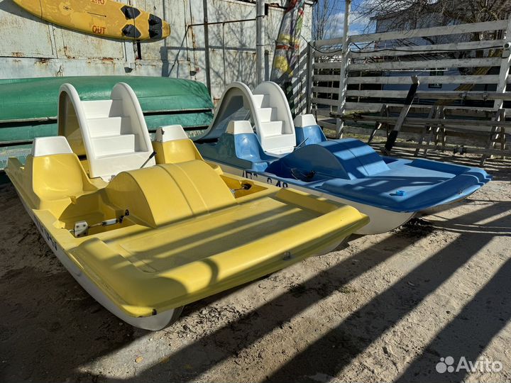 Водные велосипеды, катамараны