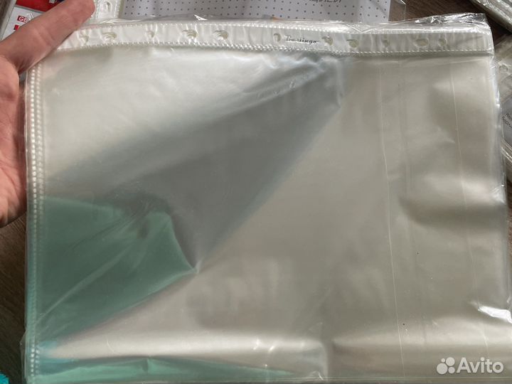 Файлы А4 (высокопрочные) упаковка 100 файлов