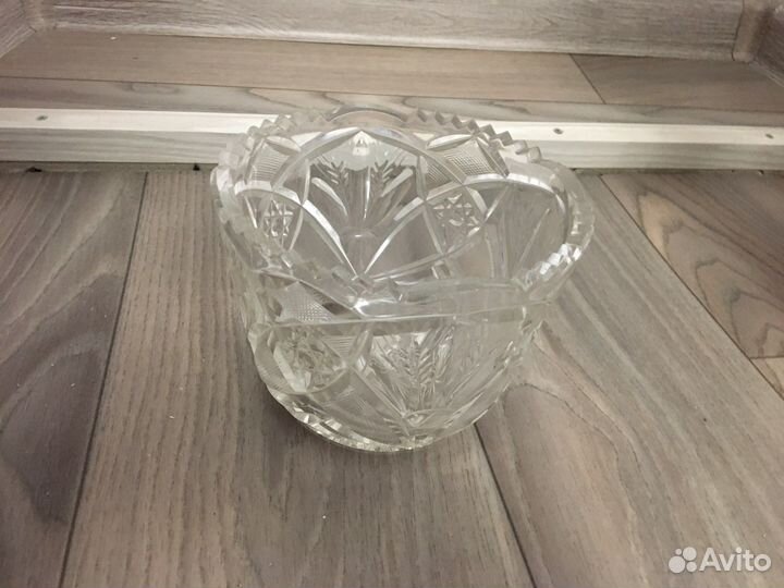 Салатник хрустальный