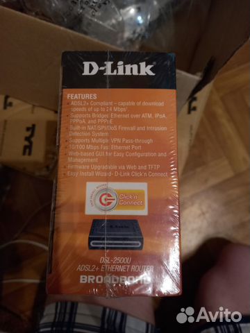 Маршрутизатор D-link DSL-2500U