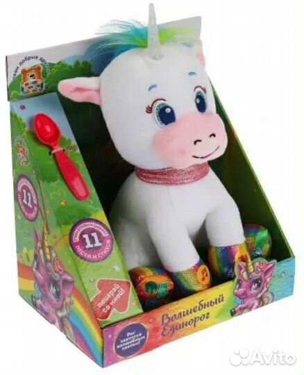 Интерактивная игрушка Мульти-Пульти Единорог