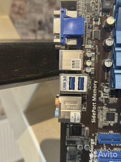 Материнская плата am3+amd phenom x4 970+охлаждение