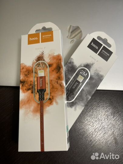 Кабель для зарядки Hoco X14 Lightning 2 метра