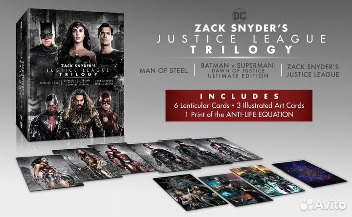 Zack Snyder's Justice League Trilogy 4K UltraHD