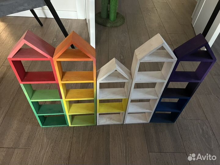 Полки домик для куклы