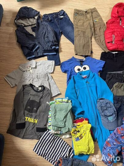Вещи пакетом 92 мальчик