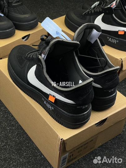 OFF-white x Nike Air Force 1 Low Black White