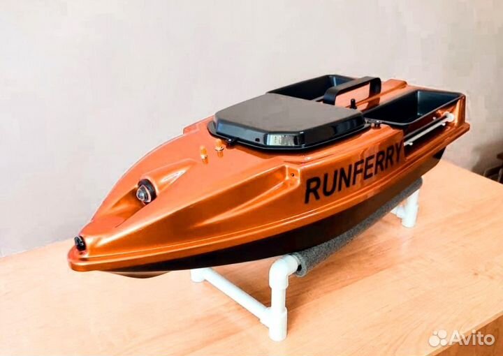 Прикормочный карповый кораблик Runferry Speed V4