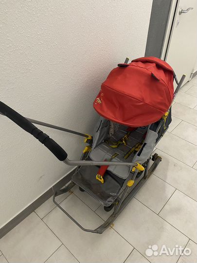 Санки коляска ника 7
