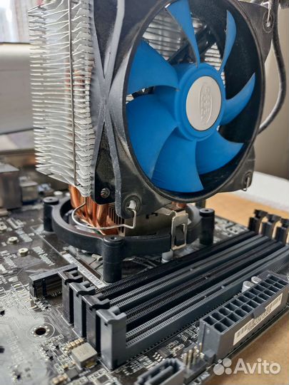 Мат.плата и процессор / i5 7400+asus B150-plus