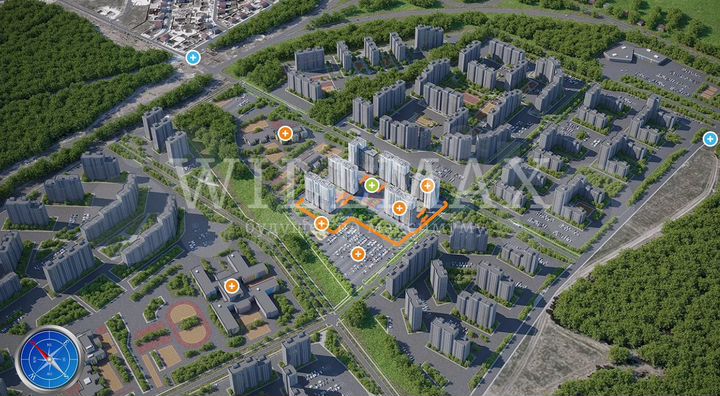 Квартира-студия, 32,6 м², 1/17 эт.