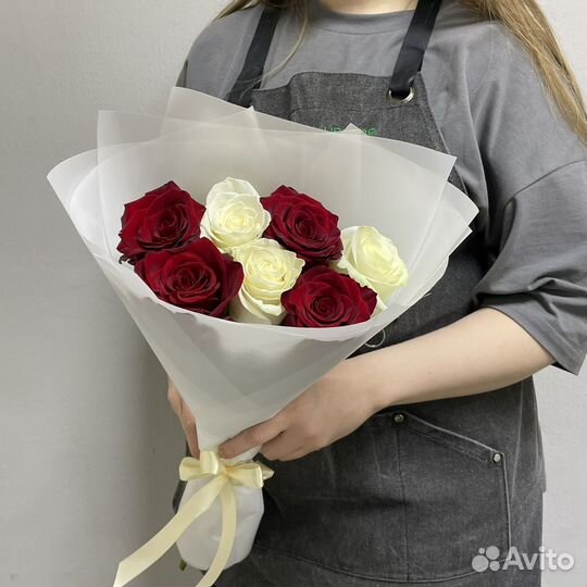 Букет из 7 роз